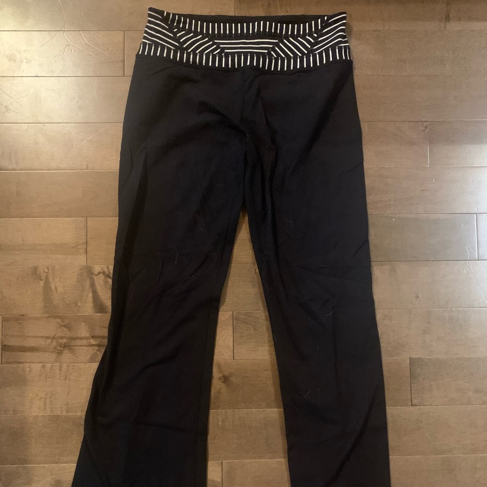 Lululemon black yoga flare pant